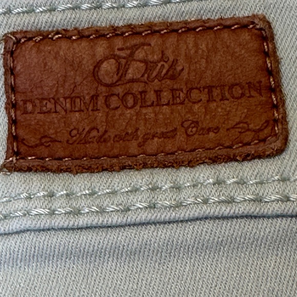 Iris Jeans | Sage Pastel Green Low-Mid Rise Pants Summer Skinny Jeans - Picture 7 of 12